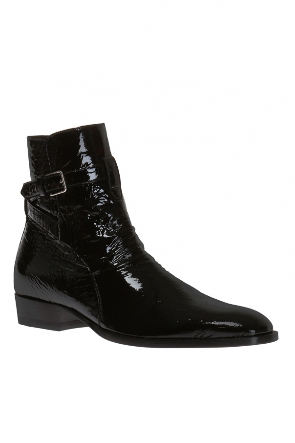 Saint Laurent Wyatt Jodhpur Ankle Boots Men S Shoes Vitkac